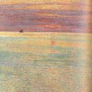 Childe Hassam, Sunset at Sea (nn02)